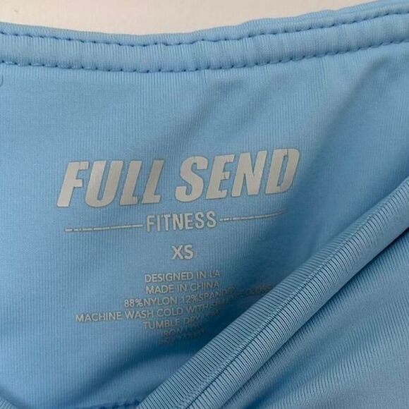 Nelk Boys Full Send Matching Set – XS V-Neck Crop Top & High-Rise Leggings - Picture 6 of 7